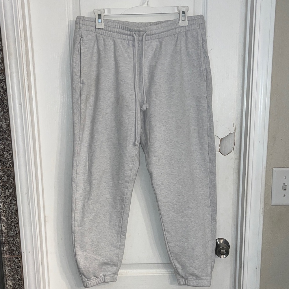 TNA cozy fleece boyfriend joggers